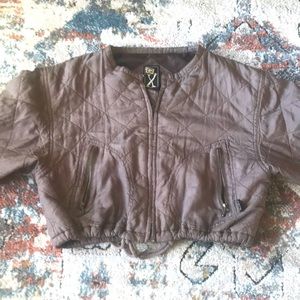 GX Brand Silky Crop Jacket S